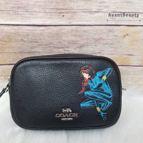 Coach Black Widow Novelty Crossbody Clutch New - Picture 7 of 13